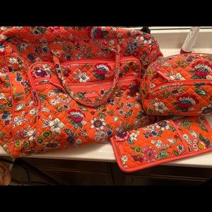 Vera Bradley Travel Set